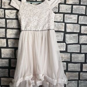Speechless Kids Size 10 White Lace Dress